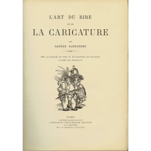 L'ART DU RIRE ET DE LA CARICATURE 