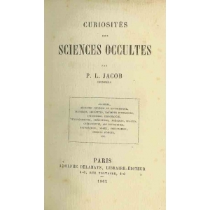 CURIOSITES DES SCIENCES OCCULTES