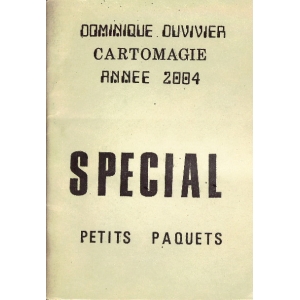 CARTOMAGIE ANNEE - 2004  SPECIAL, DUVIVIER Dominique