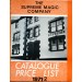 CATALOGUE PRICE LIST 1971-2