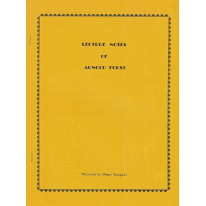 LECTURE NOTES OF ARNOLD FURST