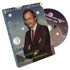 DVD CREATIVE COIN MAGIC Lecture 1986 - Dr. Michael Rubinstein DVD CREATIVE COIN MAGIC Lecture 1986 - Dr. Michael Rubinstein