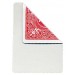 Carte Bicycle Face Blanche Dos Rouge