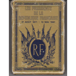 CARTES LES PRESIDENTS DE LA REPUBLIQUE FRANÇAISE (GRIMAUD)